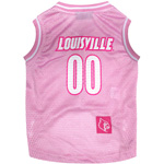 UL-4021 - Louisville Cardinals - Pink Basketball Mesh Jersey